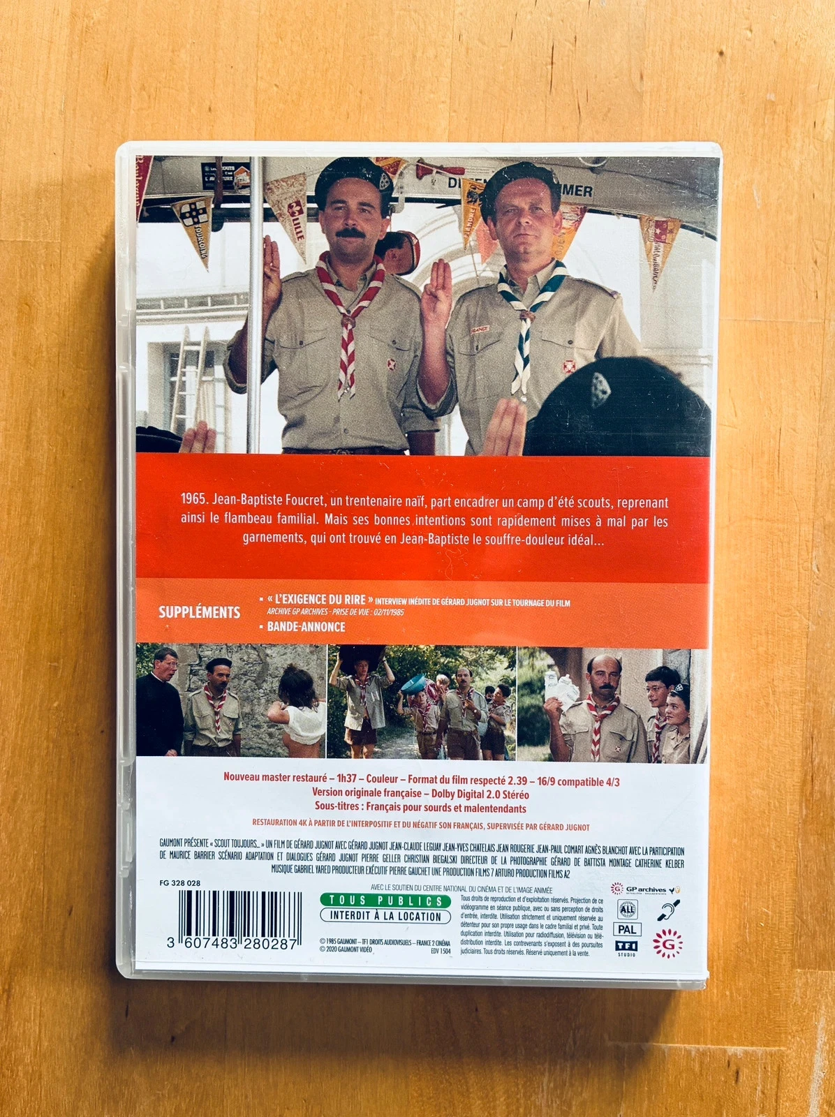 ☀DVD Scout Toujours! de et avec Gérard Jugnot. – photo 3
